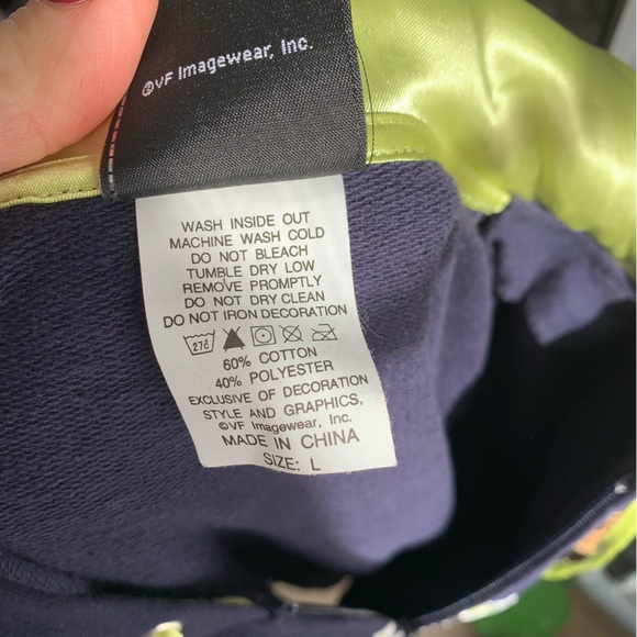 Harley Davidson Edison NJ full zip hooded sweatshirt navy blue green L - Picture 4 of 11